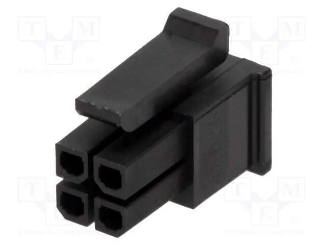 Ficha, fio-placa, f&ecirc;mea, Micro-Fit 3.0, 3mm, PIN:.
