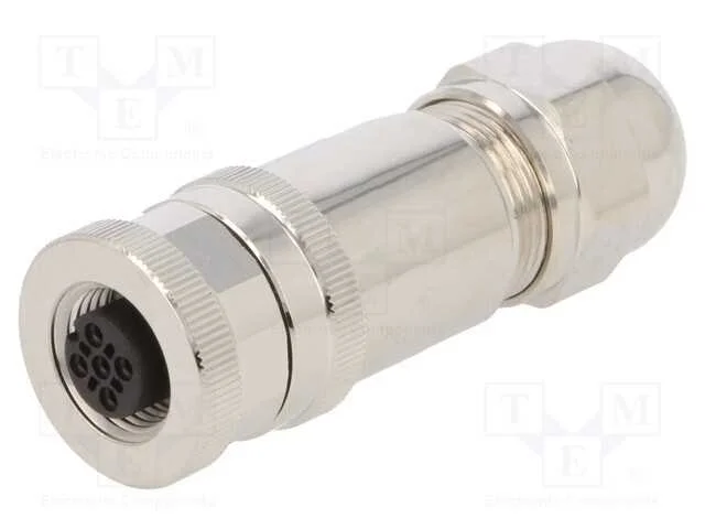 Ficha, M12, Pin: 4, F&ecirc;mea, C&oacute;digo A-Devicenet / Canopen, com Cabo