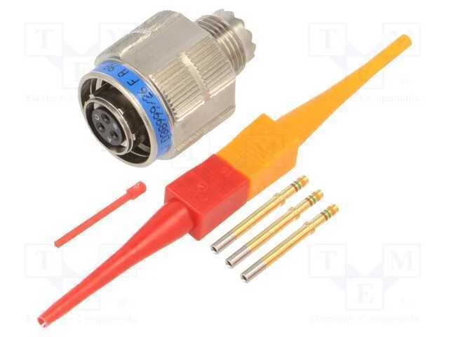 Conector: militar, tamanho 9, MIL-DTL-38999 Serie.