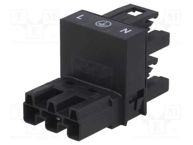 Passo: T- conector, macho,f&ecirc;mea x2, 770,WINSTA, 2.