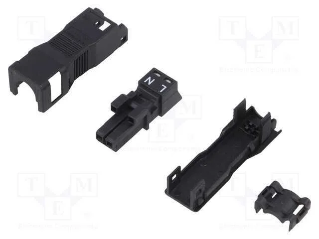 Conector: Bloco Terminal Separ&aacute;vel, Aperto de Molas, F&ecirc;mea, 890