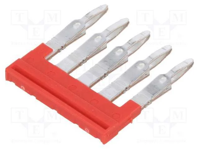 Ponte de pino, faixas: 5, vermelho, s&eacute;rie A