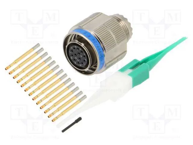 Conector: Militar, Tamanho 11, Mil-Dtl-38999 Series Iii, Ficha