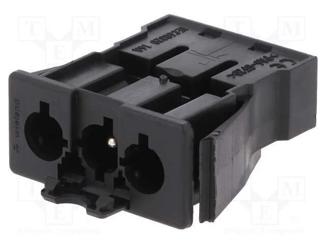 Conector: Bloco terminal separ&aacute;vel, aperto de mol.