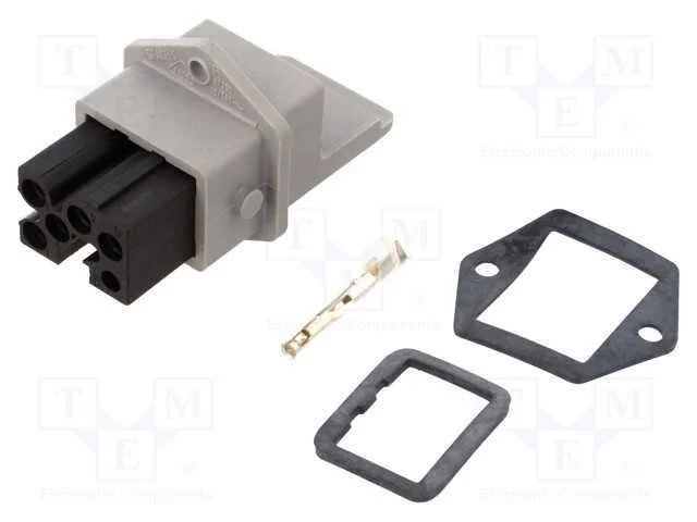 Conector: retangulares, ST, tomada, f&ecirc;mea, PIN: 5.
