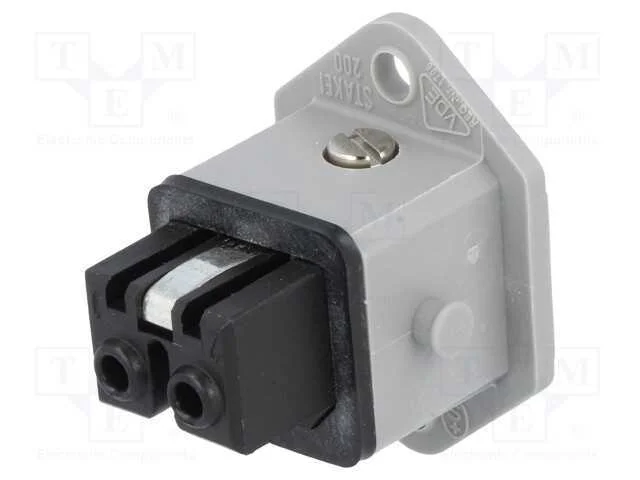 Conector: retangulares, ST, tomada, f&ecirc;mea, PIN: 2.