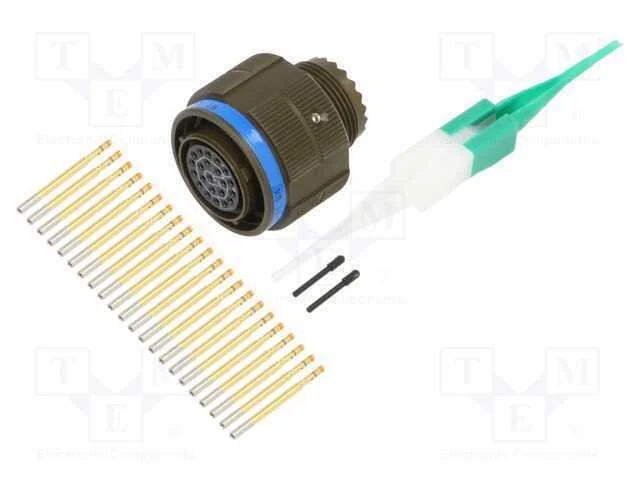 Conector: Militar, Tamanho 13, Mil-Dtl-38999 Series Iii, Ficha