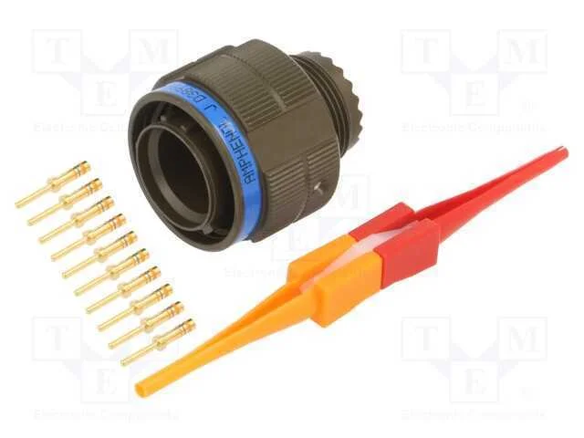 Conector: Militar, Tamanho 13, Mil-Dtl-38999 Series Iii, Ficha