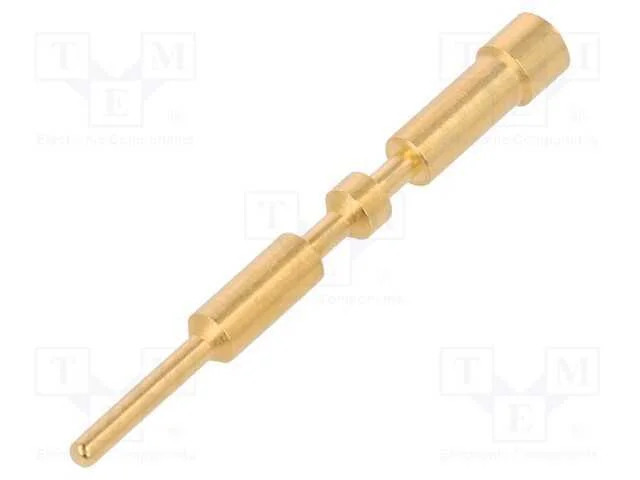Contacto, macho, 1mm, 0,14&divide;1mm2, cerrar, com cabo