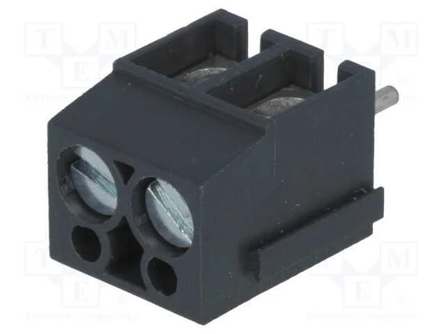 Pcb Bloco Terminal, Angulares 90, 5mm, Faixas: 2, para Pcb, 24a
