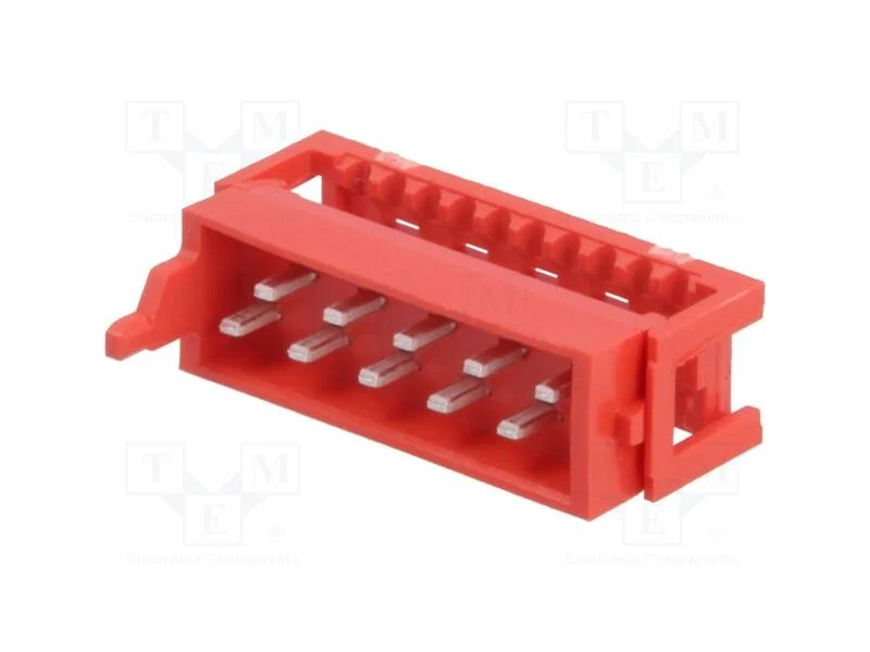 Micro-Match, Ficha, Macho, Pin: 10, Idc, para Fita, Sistema: 2x5