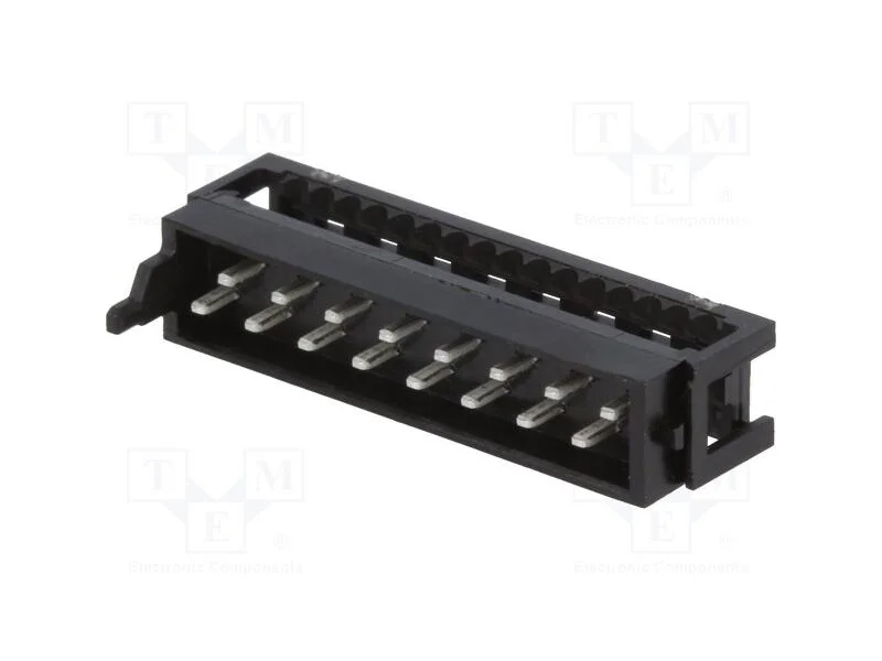 Micro-Match, Ficha, Macho, Pin: 16, Idc, para Fita, Sistema: 2x8