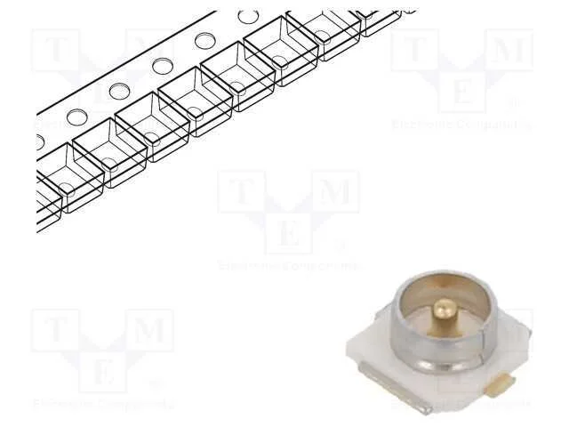 Conector: U.FL (IPX/AMC), tomada, 50O, SMT, macho.