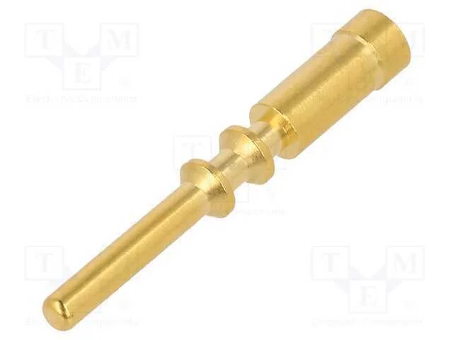 Contacto, macho, 2mm, 0,75&divide;2,5mm2, cerrar, com ca.