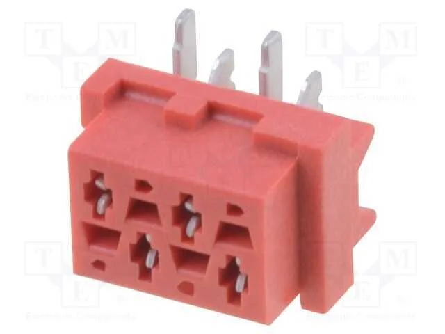 Micro-Match, Tomada, F&ecirc;mea, Pin: 4, Smt, para Pcb, Sistema: 2x2