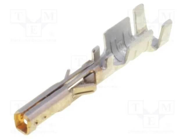 Contacto, F&ecirc;mea, Dourado, 0,205&divide;0,519mm2, 24awg&divide;20awg, a Granel