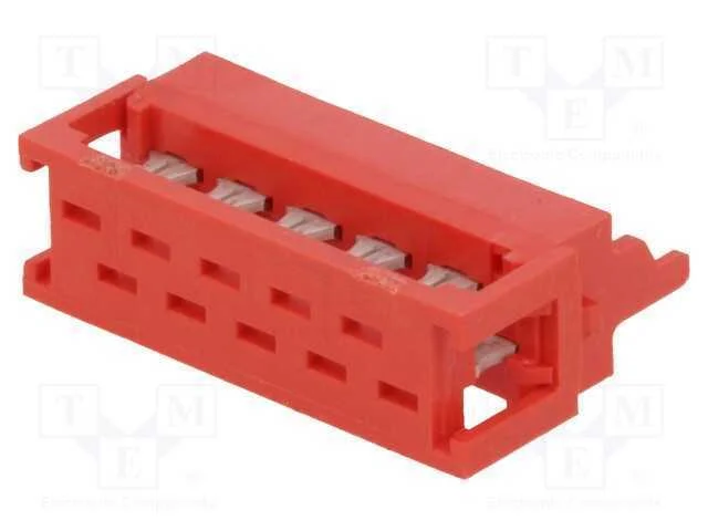 Micro-Match, Ficha, Macho, Pin: 10, Idc, para Fita, Sistema: 2x5