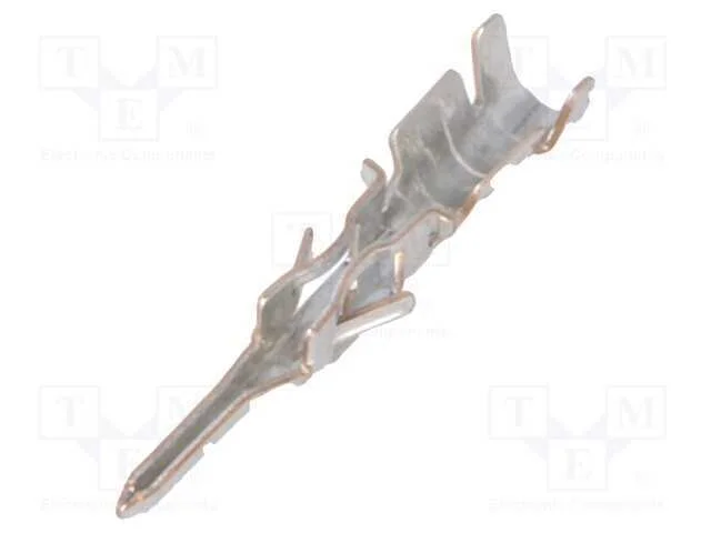 Contacto, macho, estanhado, 0,25&divide;0,5mm2, 24AWG&divide;20.