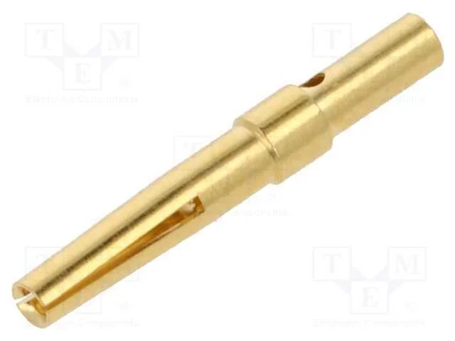 Contacto, f&ecirc;mea, dourado, 0,33&divide;0,82mm2, 22AWG&divide;18A.