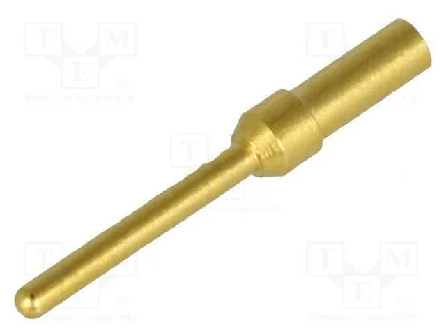Contacto, macho, dourado, 0,25&divide;0,52mm2, 24AWG&divide;20A.