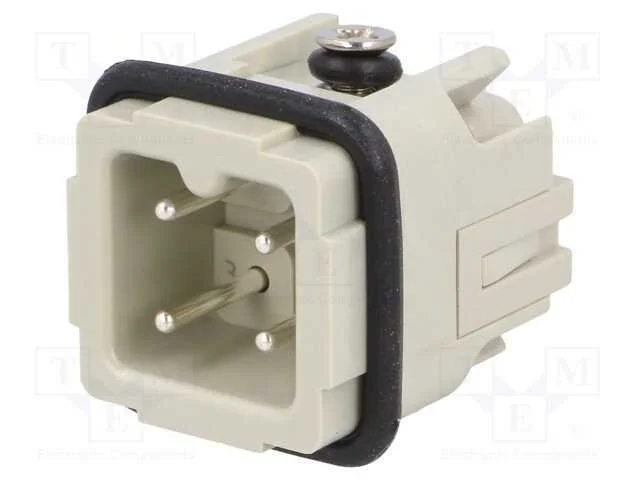 Conector: Hdc, Inserto de Contatos, Macho, Da, Pin: 4, 3+Pe, 10a