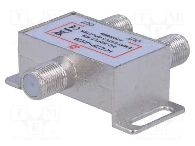 Divisor, roscado, 1000MHz, Ent: F f&ecirc;mea, Sai: F f.