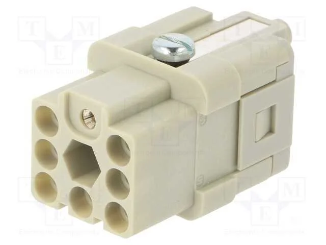 Conector: HDC, inserto de contatos, f&ecirc;mea, C146,h.