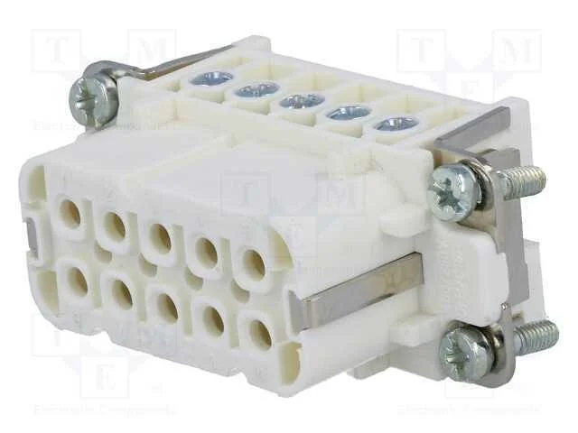 Conector: HDC, inserto de contatos, f&ecirc;mea, C146, .
