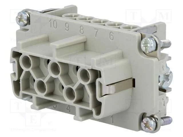 Conector: HDC, inserto de contatos, f&ecirc;mea, C146, .