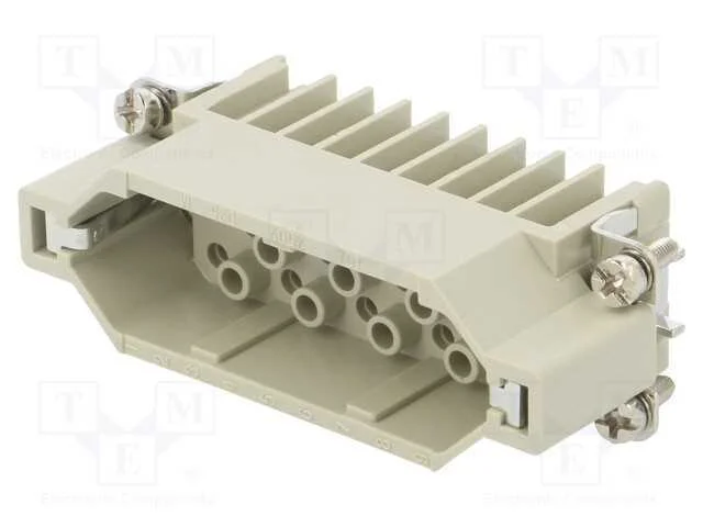 Conector: Hdc, Inserto de Contatos, Macho, Dd, Pin: 25, 25+Pe, 10a