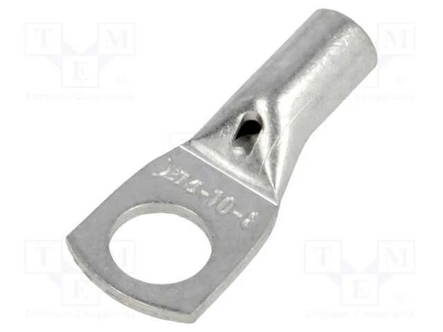 Terminal: Anel Tubular, M8, 10mm2, Cerrar, com Cabo, N&atilde;o Isolada