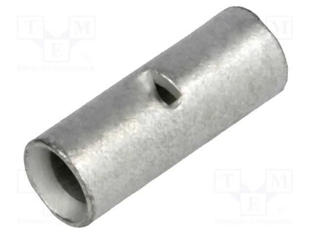 Terminal: Luva de Liga&ccedil;&atilde;o, N&atilde;o Isolada, Cobre, 4&divide;6mm2, Estanhado