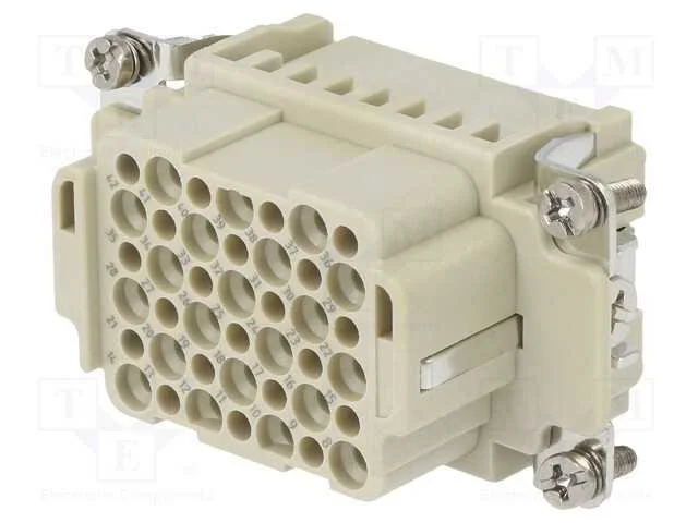 Conector: Hdc, Inserto de Contatos, F&ecirc;mea, Ddd, Pin: 42, 42+Pe, 10a