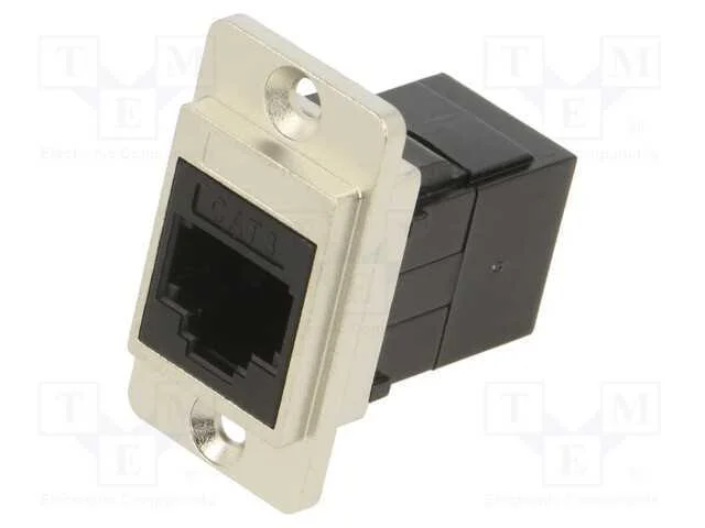 Conector, Dualslim, Cat: 3, Sistema: 6p4c, Angulares, 29mm