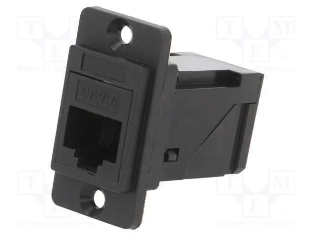 Conector, Dualslim, Cat: 6, Sistema: 8p8c, Angulares, 29mm