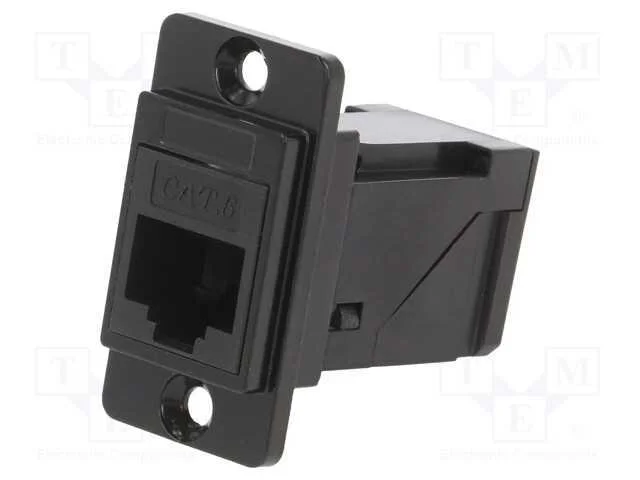 Conector, Dualslim, Cat: 6, Sistema: 8p8c, Angulares, 29mm