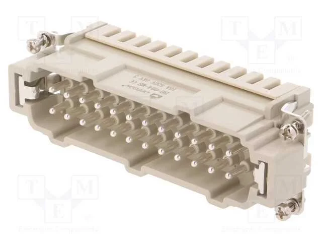 Conector: Hdc, Inserto de Contatos, Macho, De, Pin: 24, 24+Pe, 16a