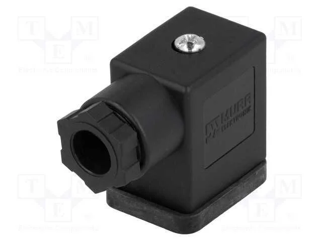 Conector: de V&aacute;lvulas, Ficha, Formato B, 10mm, F&ecirc;mea, Pin: 3, 6&divide;8mm