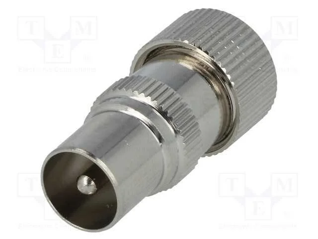 Ficha, conc&ecirc;ntricos 9,5mm (IEC 169-2), macho, sim.