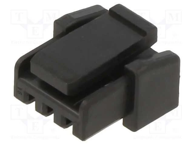 1.25wtb Single Rec Hsg 3ckt Black