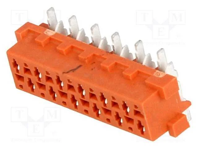 Micro-Match, Tomada, F&ecirc;mea, Pin: 12, Smt, para Pcb, Sistema: 2x6
