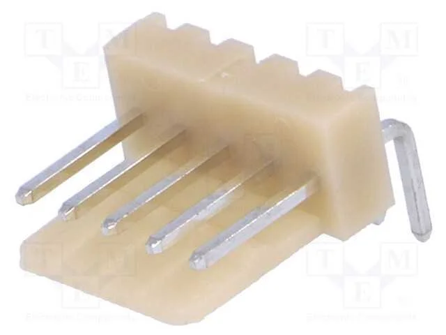 Conector: Fio-Placa, Tomada, Macho, Pin: 5, Tht, Angulares 90