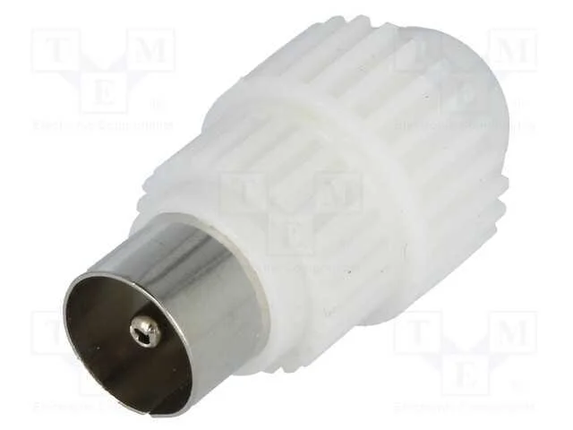 Ficha, conc&ecirc;ntricos 9,5mm (IEC 169-2), macho, sim.