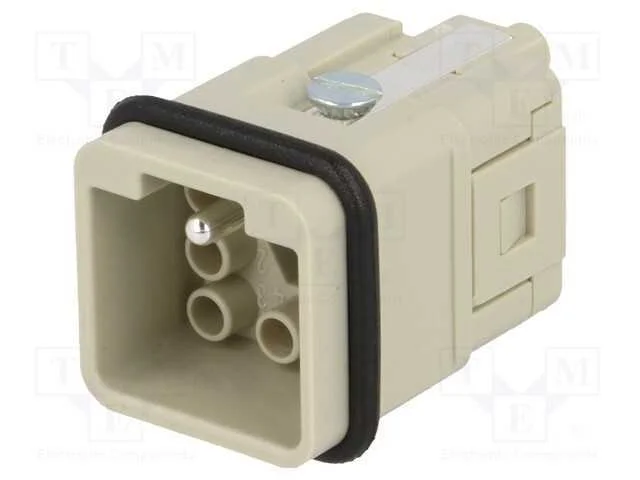Conector: Hdc, Inserto de Contatos, Macho, Han Q, Pin: 8, 7+Pe, 400v