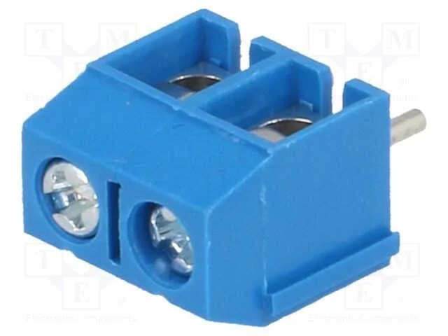 Pcb Bloco Terminal, Angulares 90, 5,08mm, Faixas: 2, para Pcb