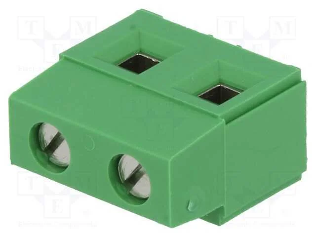 Pcb Bloco Terminal, Angulares 90, 7,5mm, Faixas: 2, para Pcb