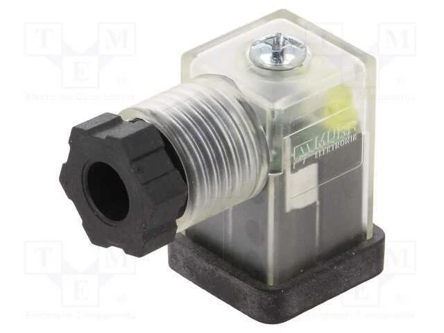 Conector: de v&aacute;lvulas, ficha, formato C, 9,4mm, f.