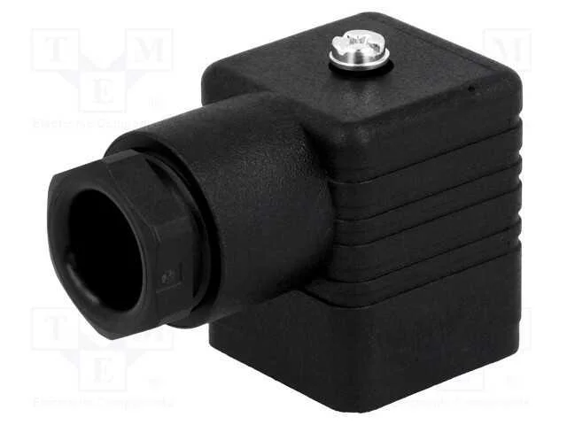 Conector: de V&aacute;lvulas, Ficha, Formato A, 18mm, F&ecirc;mea, Pin: 3, 1,5mm2