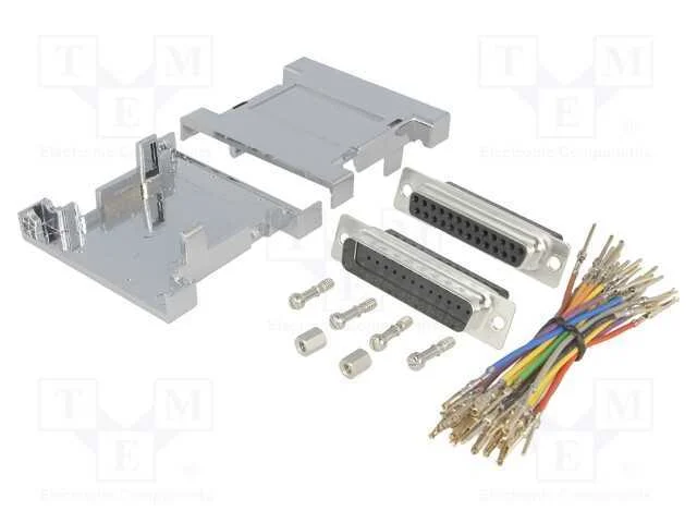 Passo: adaptador, D-Sub 25pin masculino,D-Sub 25p.