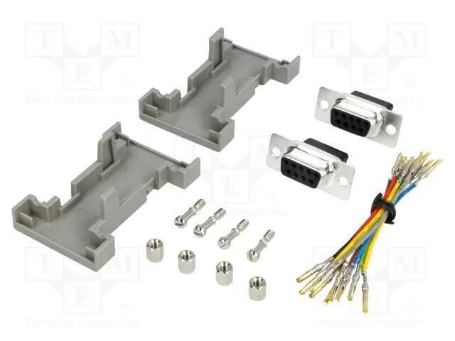 Passo: adaptador, D-Sub 9pin feminino,em ambos os.